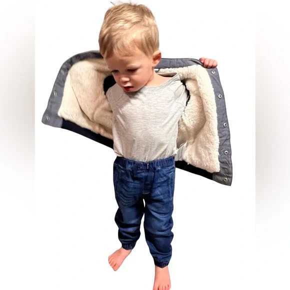 Koala Boys 3 piece Set Coat Denim Pants and Long Sleeve T shirt NWT - Picture 5 of 6